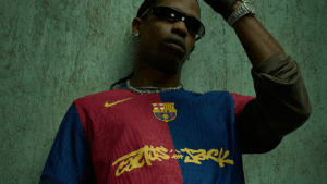 Speciaal Barcelona-shirt met Travis Scott-logo voor El Clásico