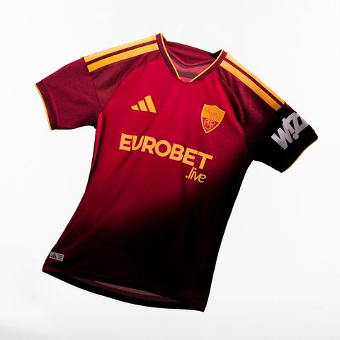 AS Roma thuisshirt 2026-2027 detail