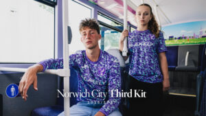 Norwich City derdeshirt 2026-2027 in 90's-stijl
