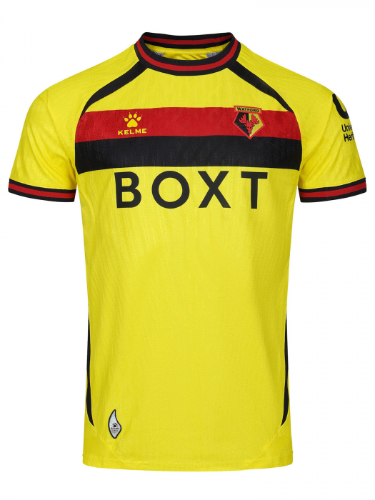 Watford thuisshirt 2026-2027 vooraanzicht