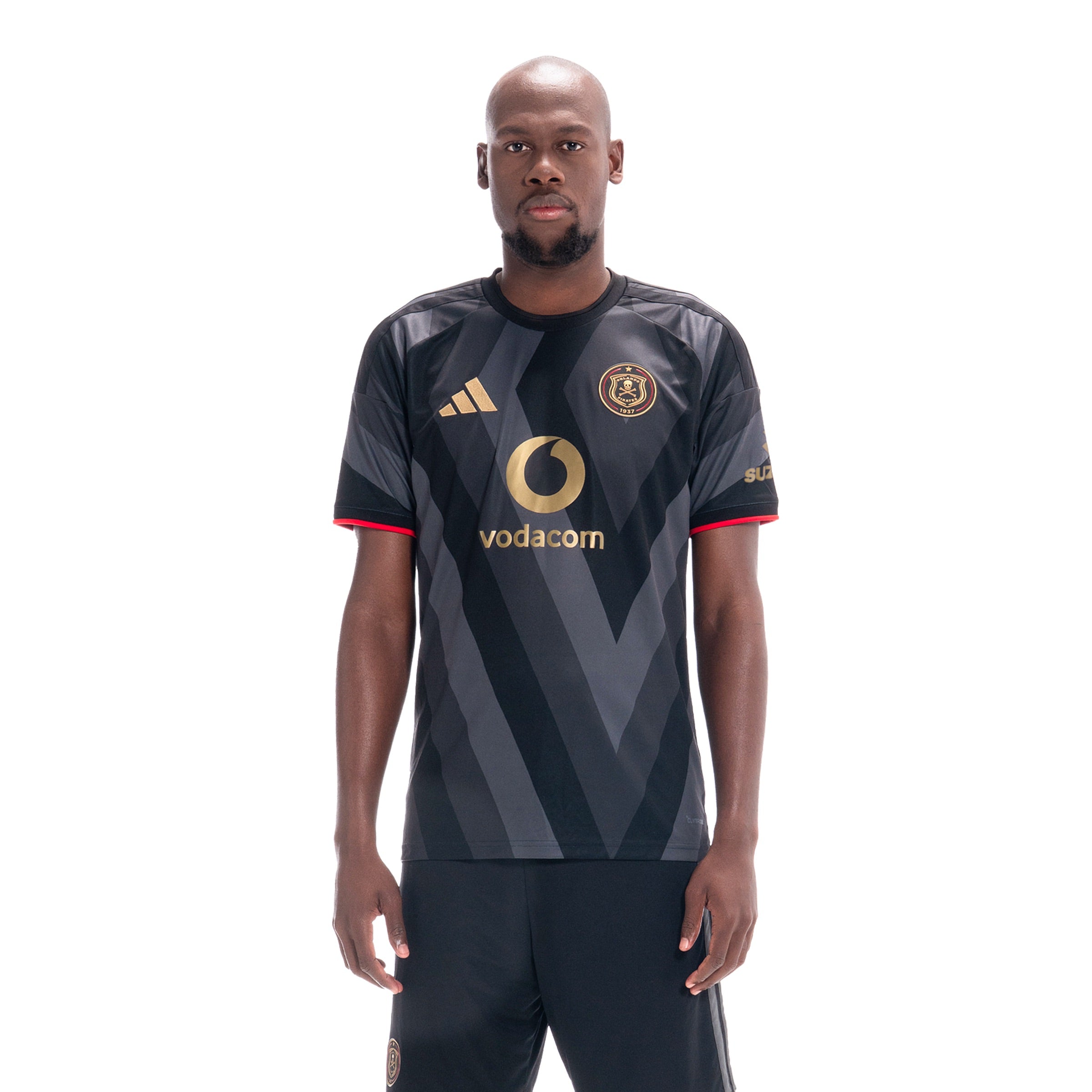 Orlando Pirates thuisshirt 2026-2027 vooraanzicht