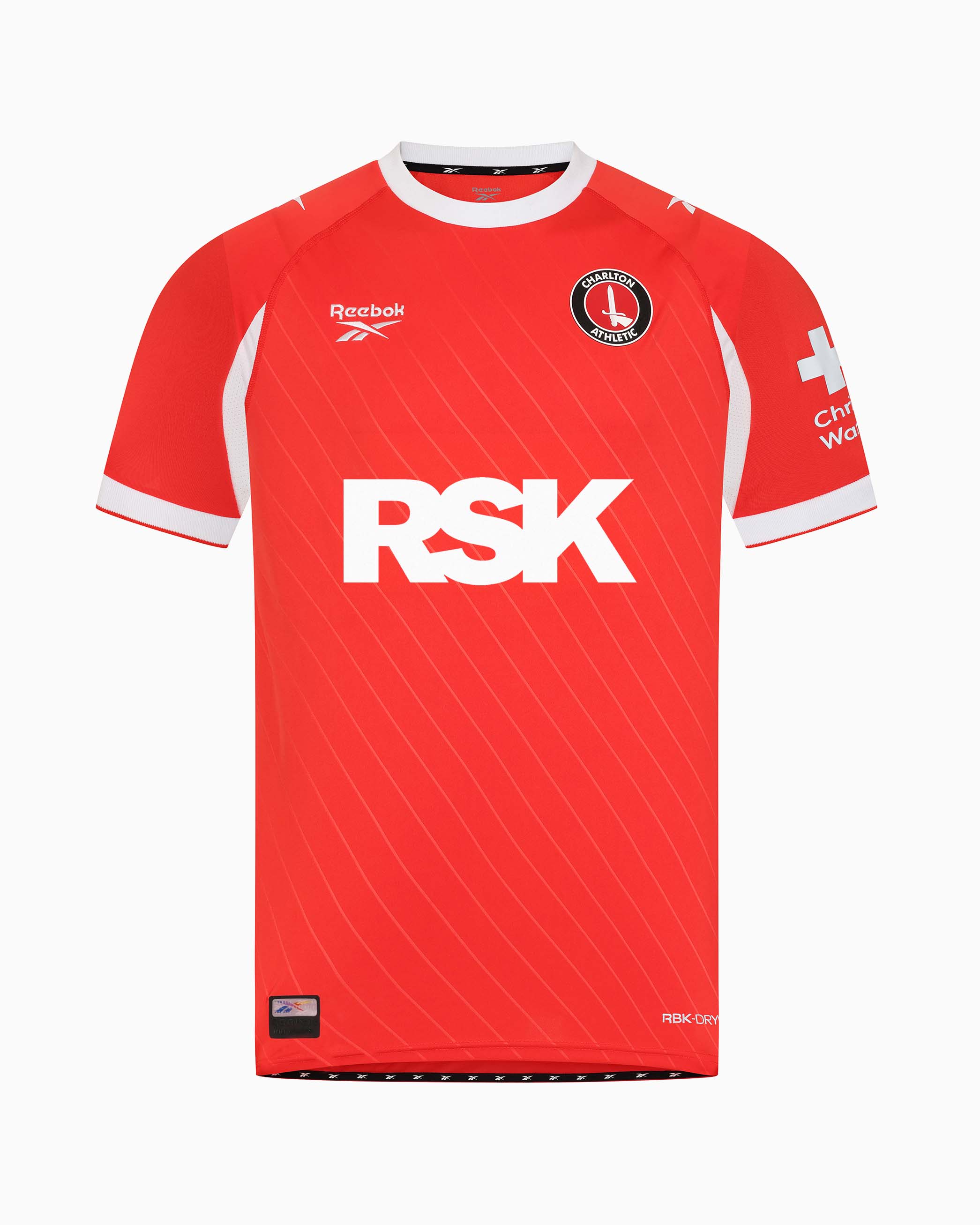 Charlton Athletic thuisshirt 2026-2027 vooraanzicht