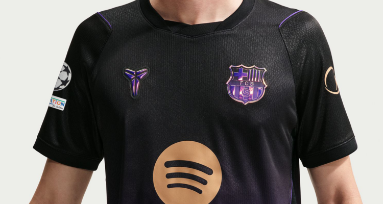 Nieuw FC Barcelona uitshirt seizoen 2026/27 Kobe Bryant Mamba