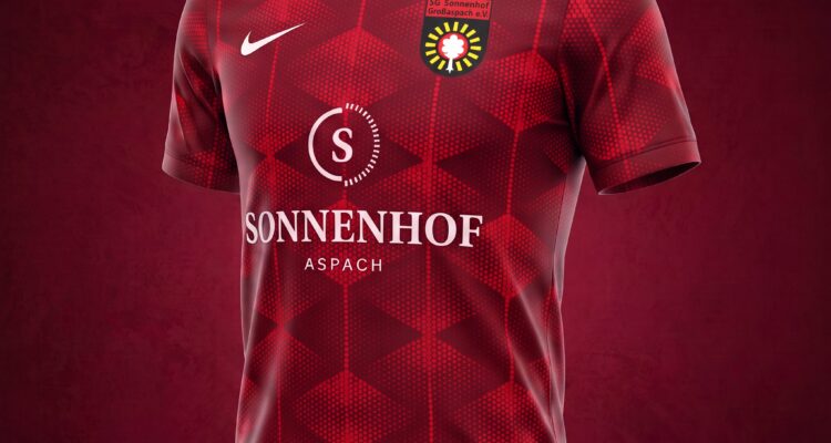 Sonnenhof Großaspach thuisshirt 2026-2027