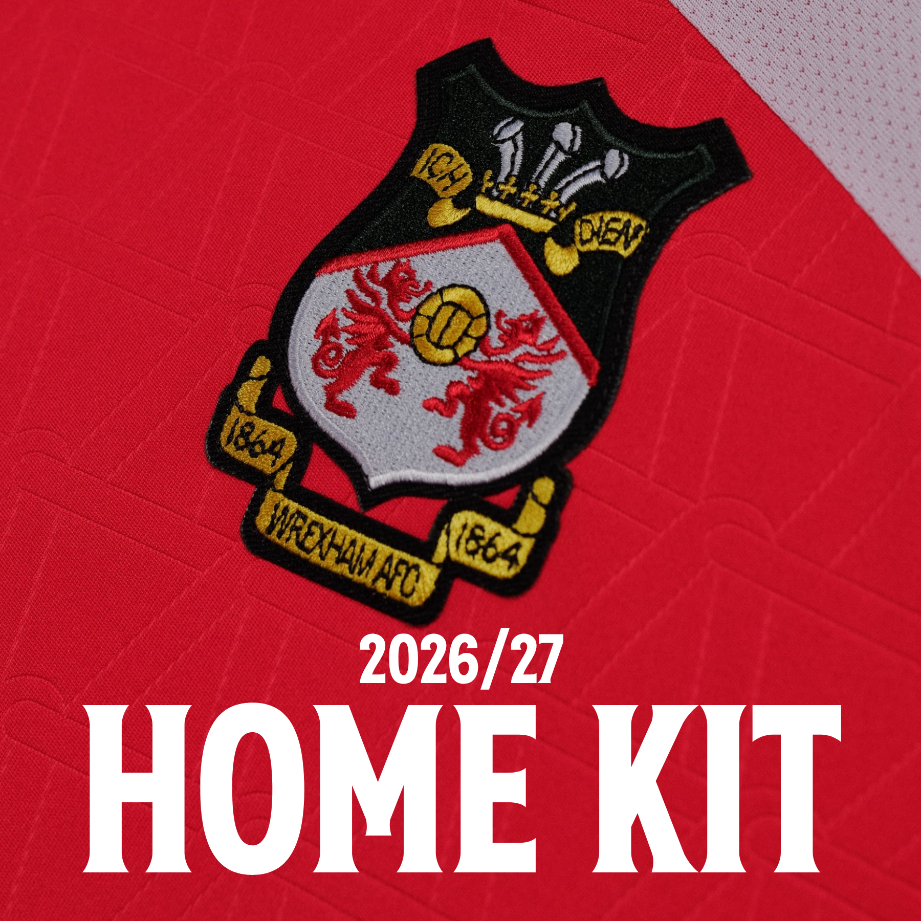 Wrexham thuisshirt 2026-2027