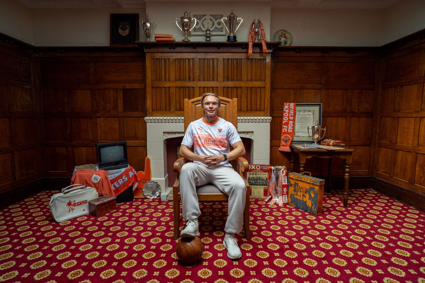 Blackpool jubileumshirt 2026-2027