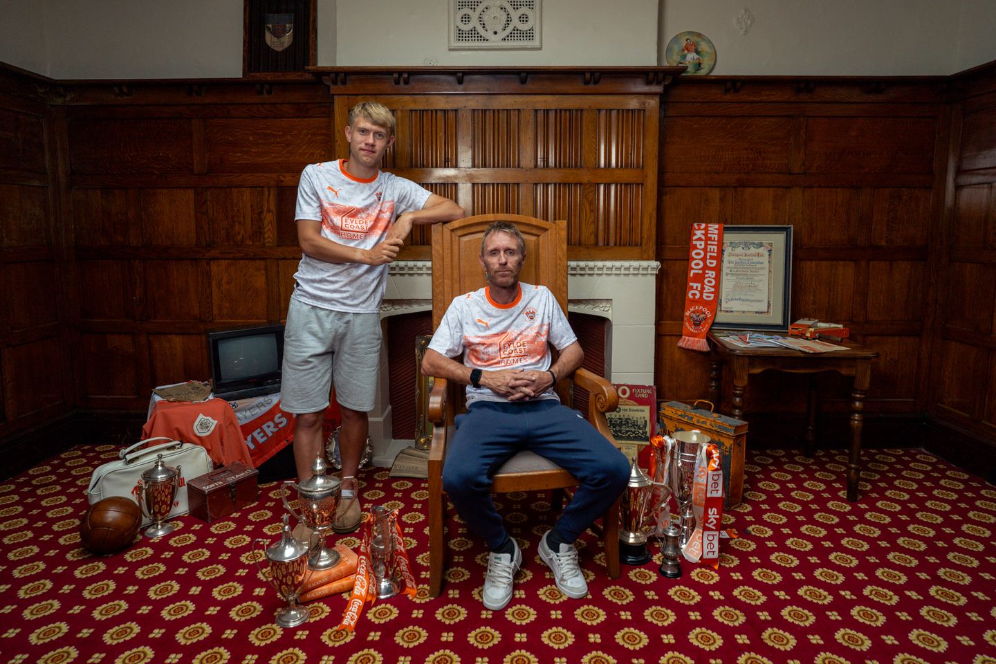 Blackpool jubileumshirt 2026-2027