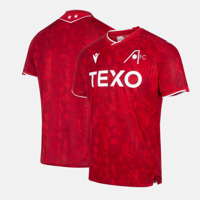 Aberdeen thuisshirt 2026-2027 vooraanzicht