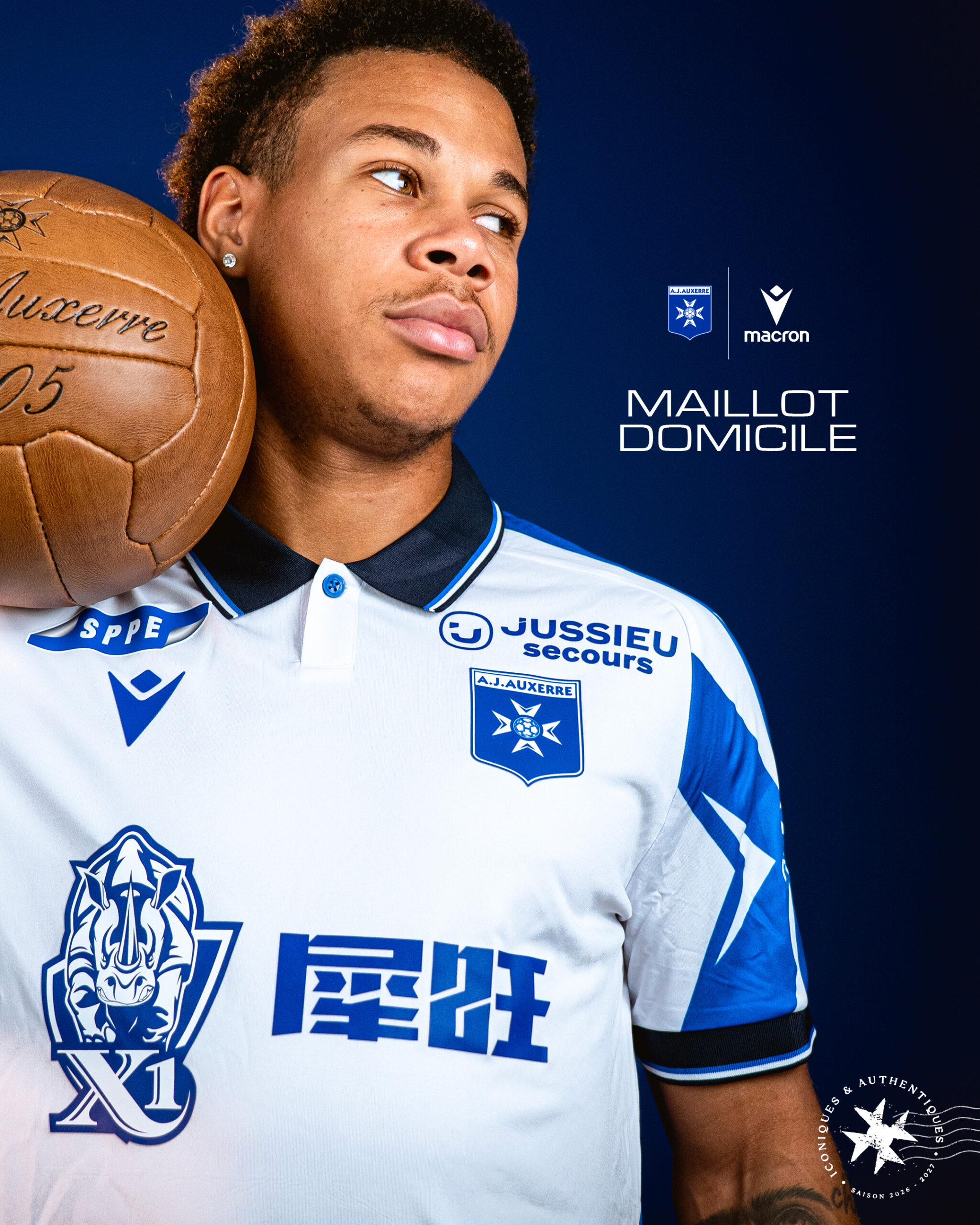 AJ Auxerre thuisshirt 2026-2027