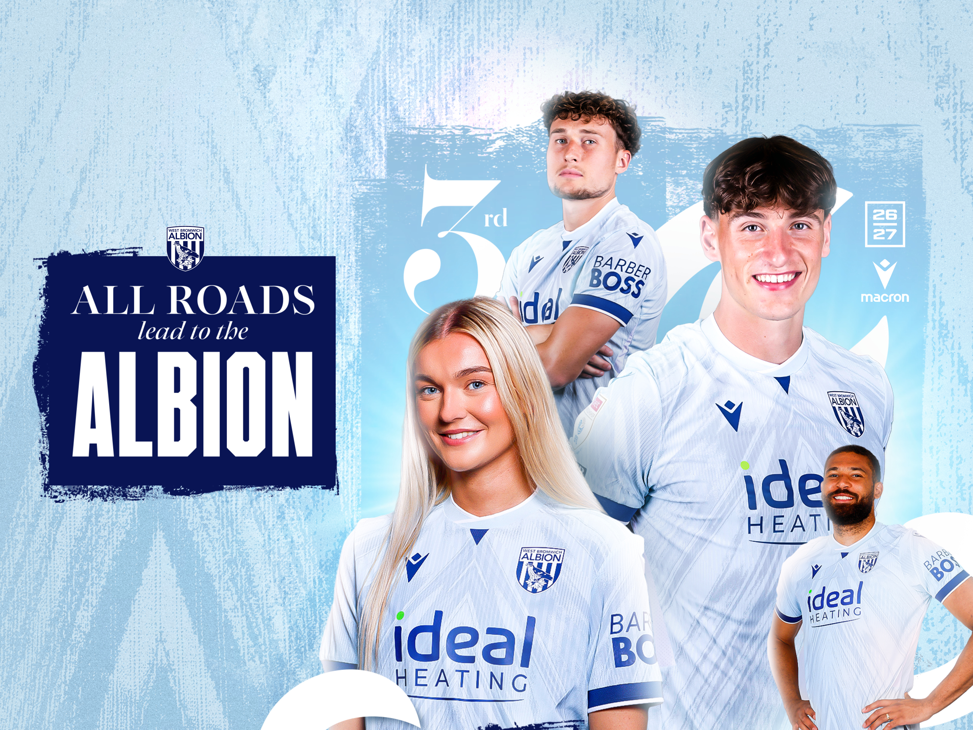 West Bromwich Albion derde shirt 2026-2027