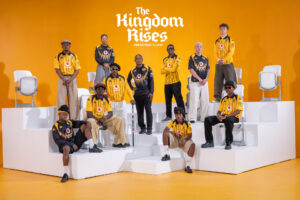Leeuwenmanen uit 1989 op Kaizer Chiefs uitshirt 2026-2027