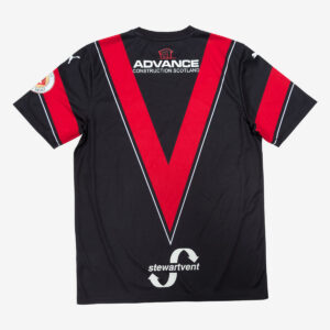 Zwart onder de ruit: Airdrieonians uitshirt 2026-2027