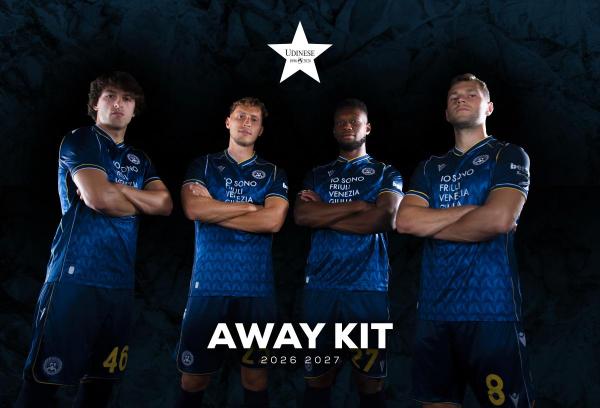 Udinese uitshirt 2026-2027