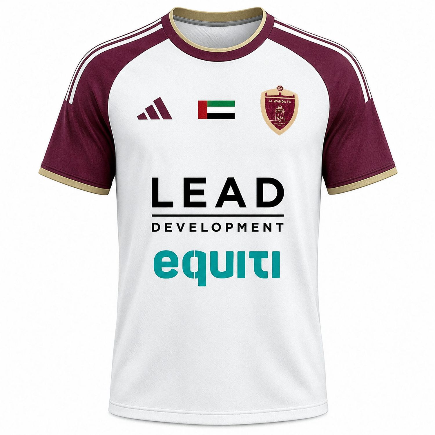 Al Wahda uitshirt 2026-2027 webshop vooraanzicht