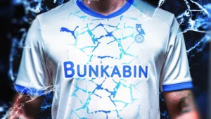 Oldham Athletic haalt Ice Station Zebra naar uitshirt 2026-2027