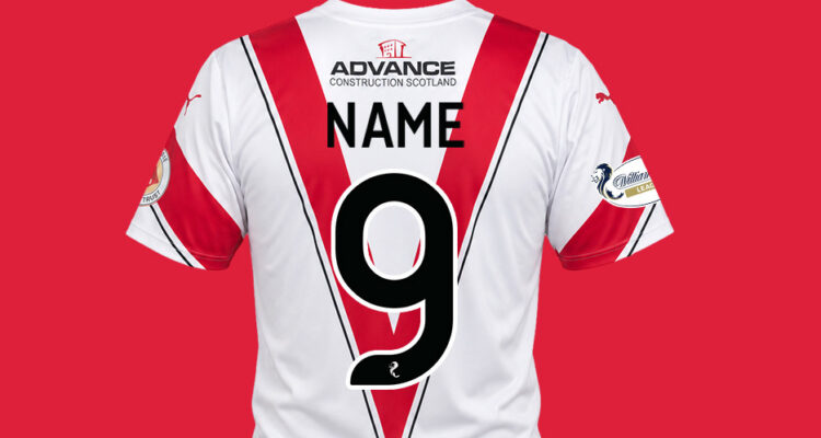Airdrieonians thuisshirt 2026-2027