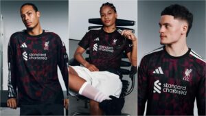 Liverpool 3e shirt 2026-2027 ruilt groen in voor zwart