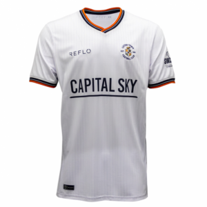 Jaren tachtig kleuren Luton Town uitshirt 2026-2027