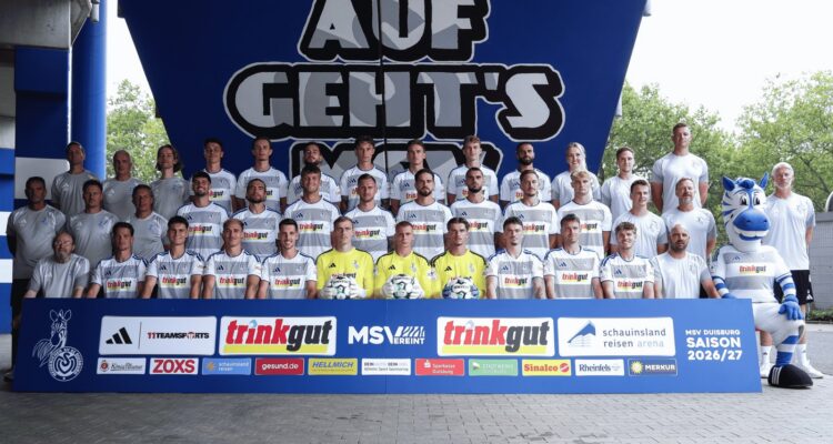 MSV Duisburg thuisshirt 2026-2027