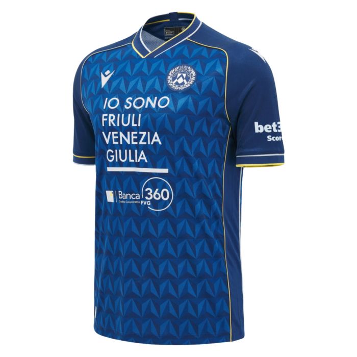 Udinese uitshirt 2026-2027 webshop vooraanzicht