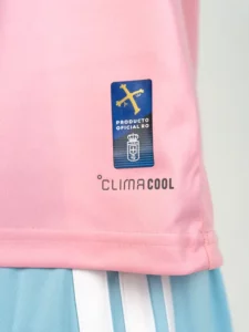 Climacool en roze op Real Oviedo uitshirt 2026-2027