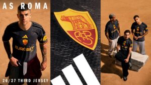Lotta con il cuore staat centraal op AS Roma derde shirt 2026-2027