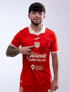 Rood met crème: het paard op FC Juárez uitshirt 2026-2027