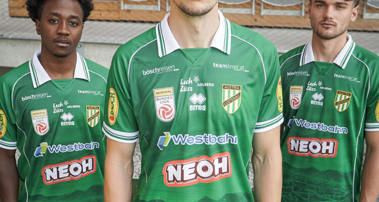 Austria Lustenau thuisshirt 2026-2027