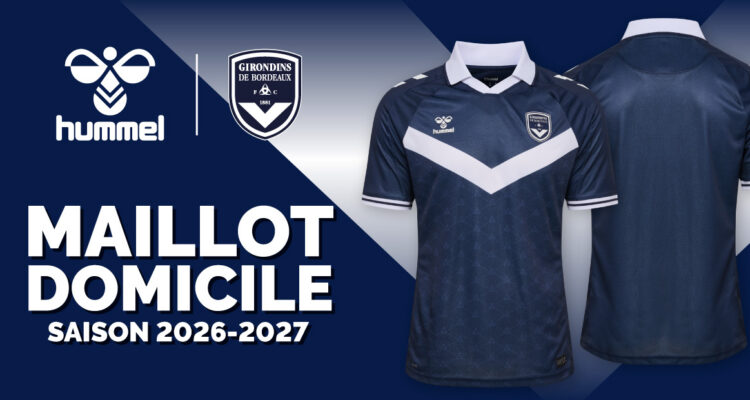 Girondins de Bordeaux thuisshirt 2026-2027
