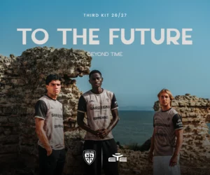 Zand, zwart en goud op Cagliari derde shirt 2026-2027