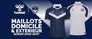 Hummel kiest oud clublogo voor Bordeaux uitshirt 2026-2027