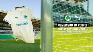 Toon-op-toon voor Greuther Fürth thuisshirt 2026-2027