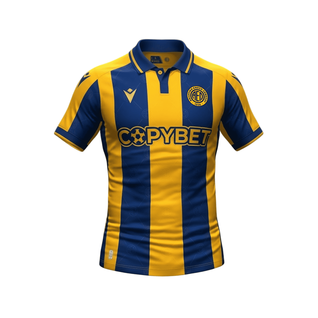 AEL Limassol thuisshirt 2026-2027