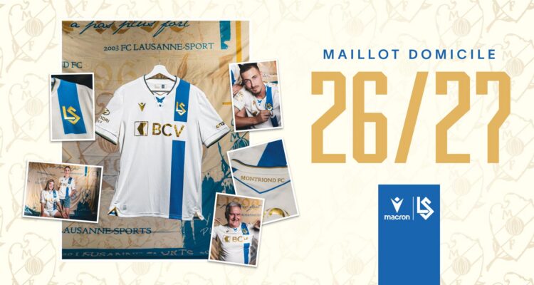Lausanne-Sport thuisshirt 2026-2027