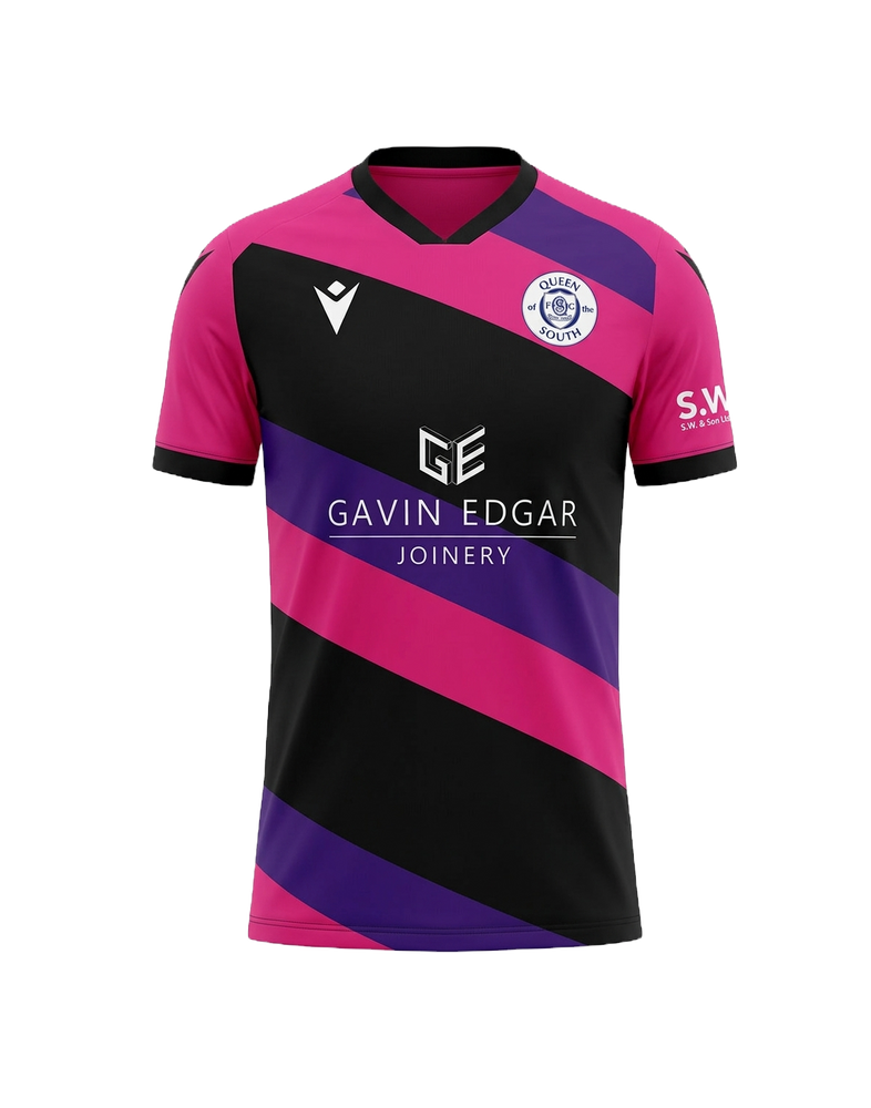 Queen of the South derde shirt 2026-2027 vooraanzicht