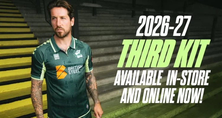 Scunthorpe United derde shirt 2026-2027