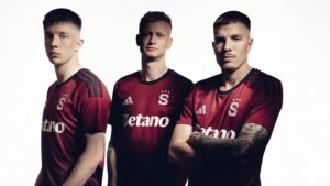 Arsenal gaf Sparta Praag thuisshirt 2026-2027 zijn rood