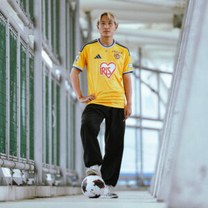 Samen geweven in Vegalta Sendai thuisshirt 2026-2027