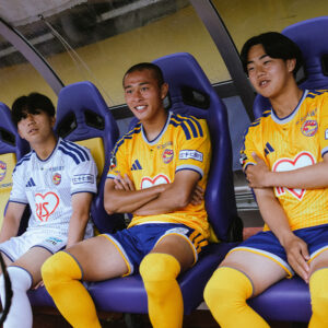 Grijs schaakbord op Vegalta Sendai uitshirt 2026-2027