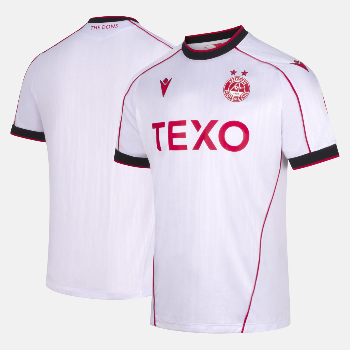 Aberdeen uitshirt 2026-2027 vooraanzicht