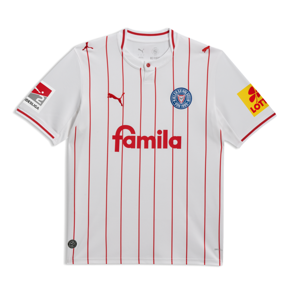 Holstein Kiel uitshirt 2026-2027 vooraanzicht