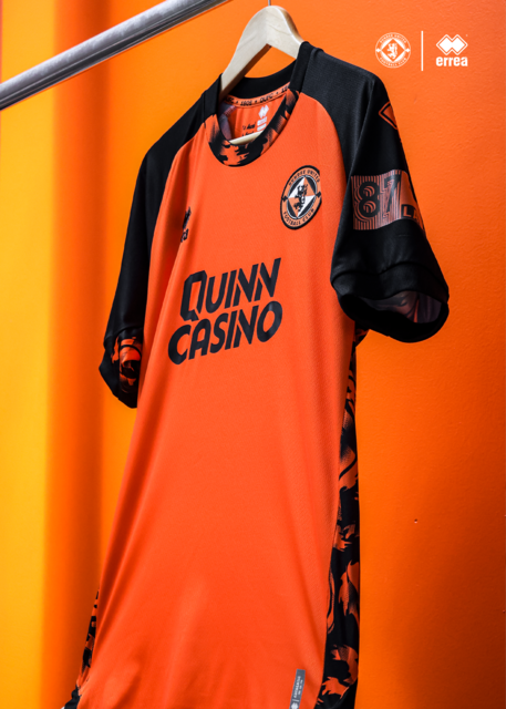 Dundee United thuisshirt 2026-2027, vooraanzicht