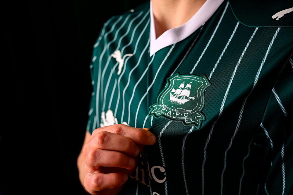Plymouth Argyle thuisshirt 2026-2027