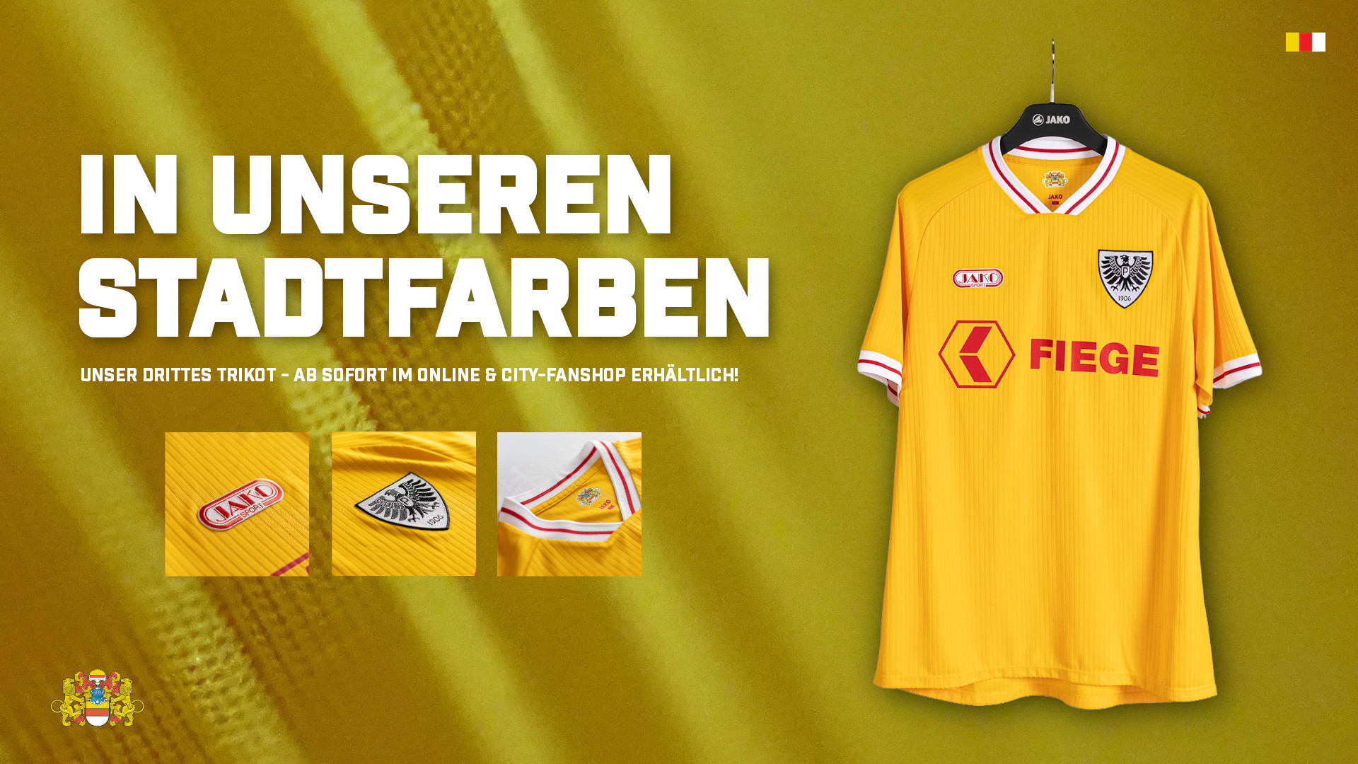 Preußen Münster derde shirt 2026-2027