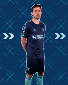 Marineblauw en mint: Rotherham United uitshirt 2026-2027