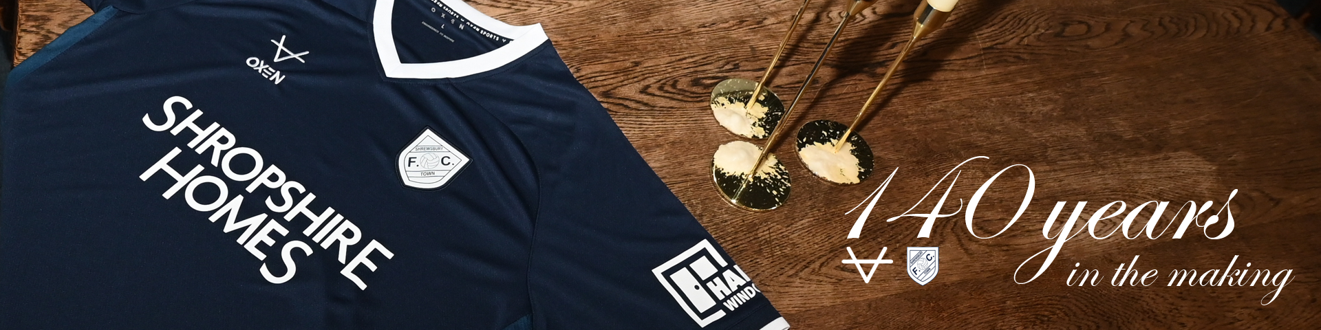 Shrewsbury Town thuisshirt 2026-2027