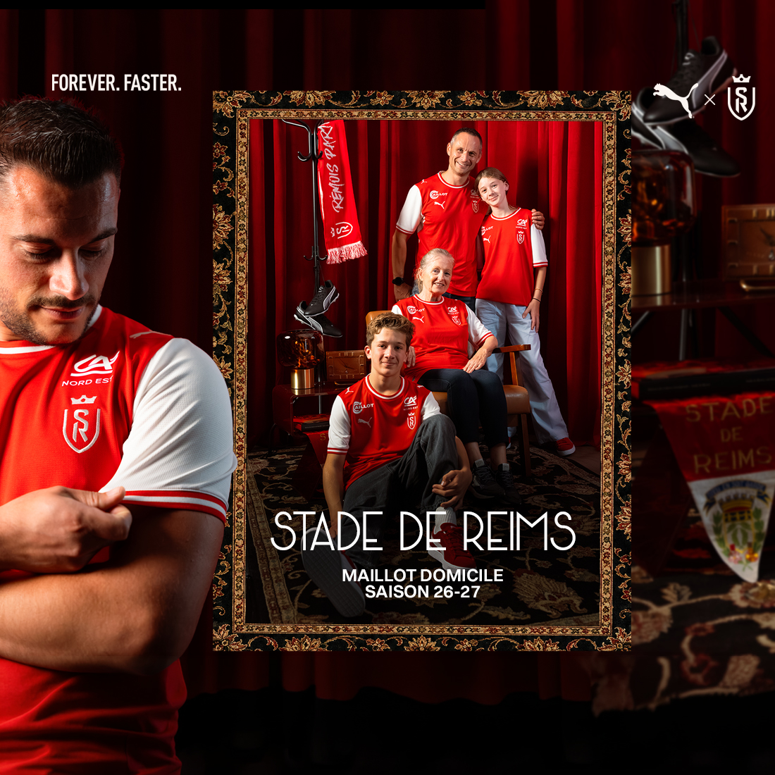 Stade de Reims thuisshirt 2026-2027